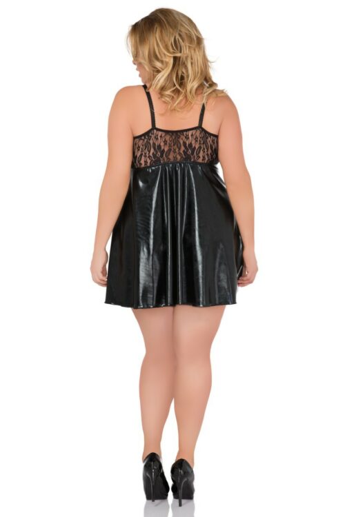 schwarze chemise z/5035 von andalea