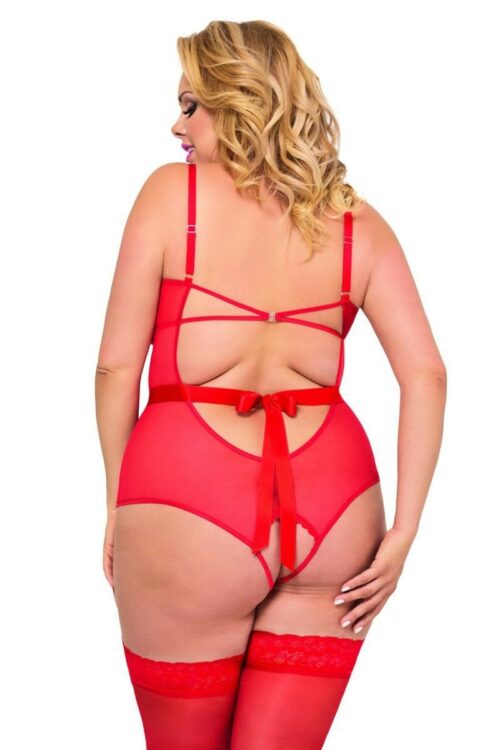 roter amelia body 1857 von softline plus size