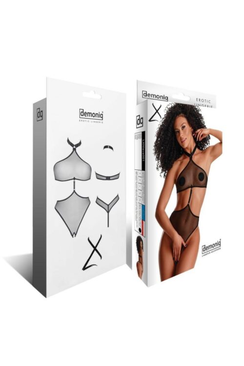 schwarzer body lxnieve001 von demoniq ladyx