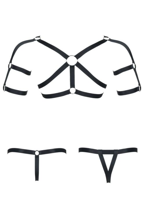 harness set011 schwarz von regnes fetish planet