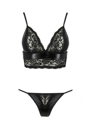 schwarzes set pa595548 von passion erotic collection