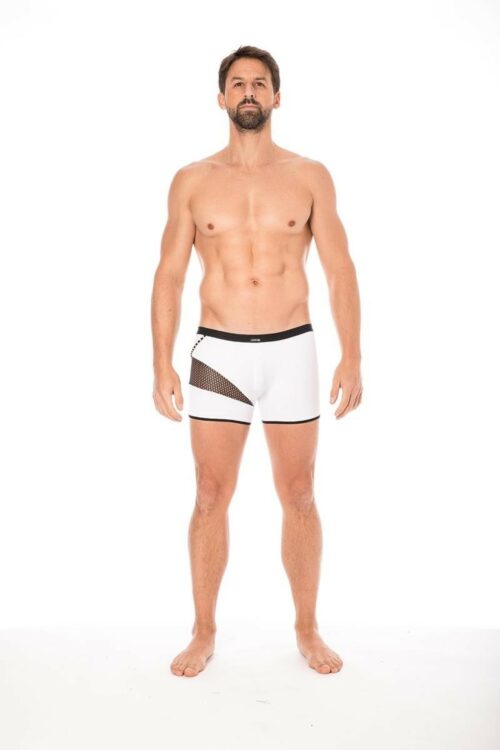 herren boxer short 2004-67 weiß von look me