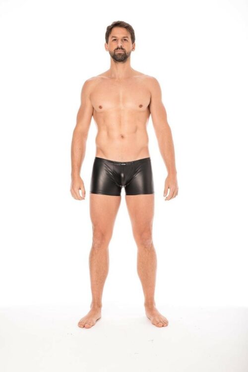 schwarze wetlook-boxer 2008-67 von look me