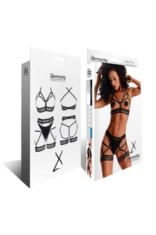 schwarzes set lxmarita001 von demoniq ladyx