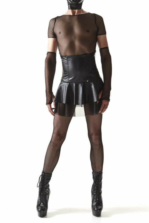 t-shirt crd008 schwarz von regnes fetish planet crossdresser fetish line