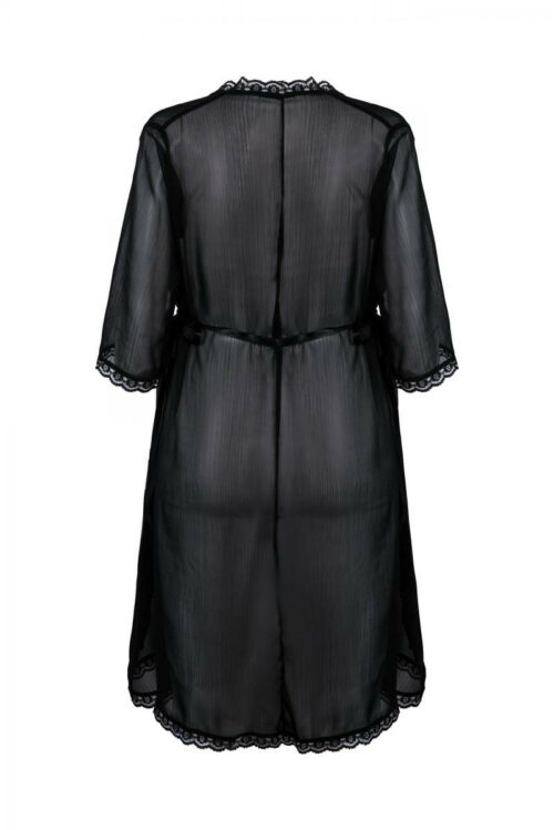 schwarzer kimono aa0521295 von anais apparel plus size