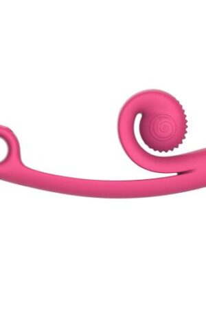snail vibe curve duo vibrator - rosa