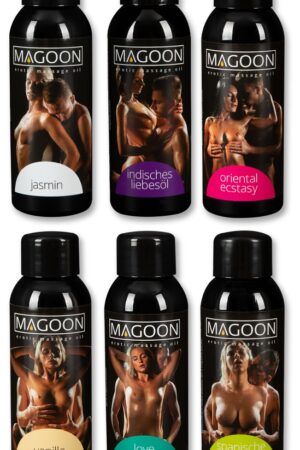 magoon 6 massage-Öle im sparpaket