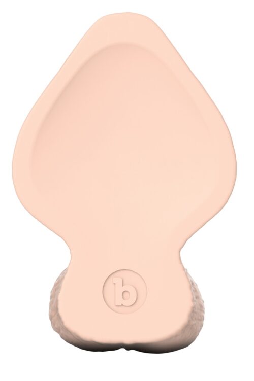 biegsamer naturdildo slipskin 6“ girthy