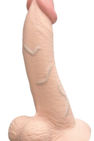 biegsamer naturdildo slipskin 9“ curvy