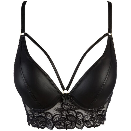 verführerischer bustier in schwarz v-9441