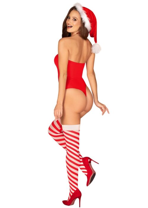 weihnachtliches dessous-set von obsessive